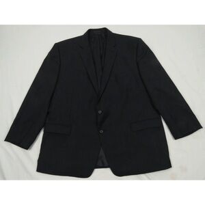 Lauren Ralph Lauren 100% Wool Windowpane 2 Button Blazer Sport Coat Jacket 50 R